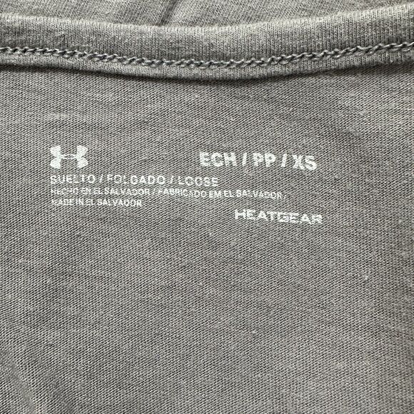 Under Armour HeatGear Women's XS Crewneck Short Sleeve Athletic Purple T Shirt - Picture 3 of 13